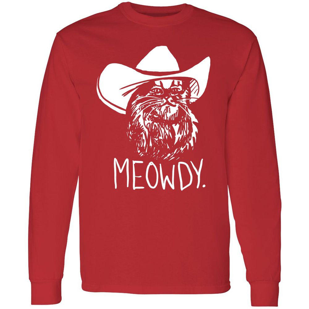 Long Sleeve T-Shirt - DBWFZ6K5 - Red - 14