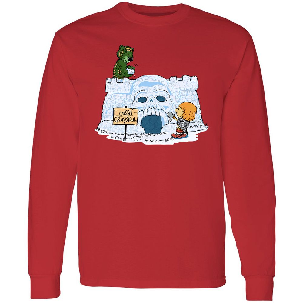 Long Sleeve T-Shirt - 3APBZ67B - Red - 14