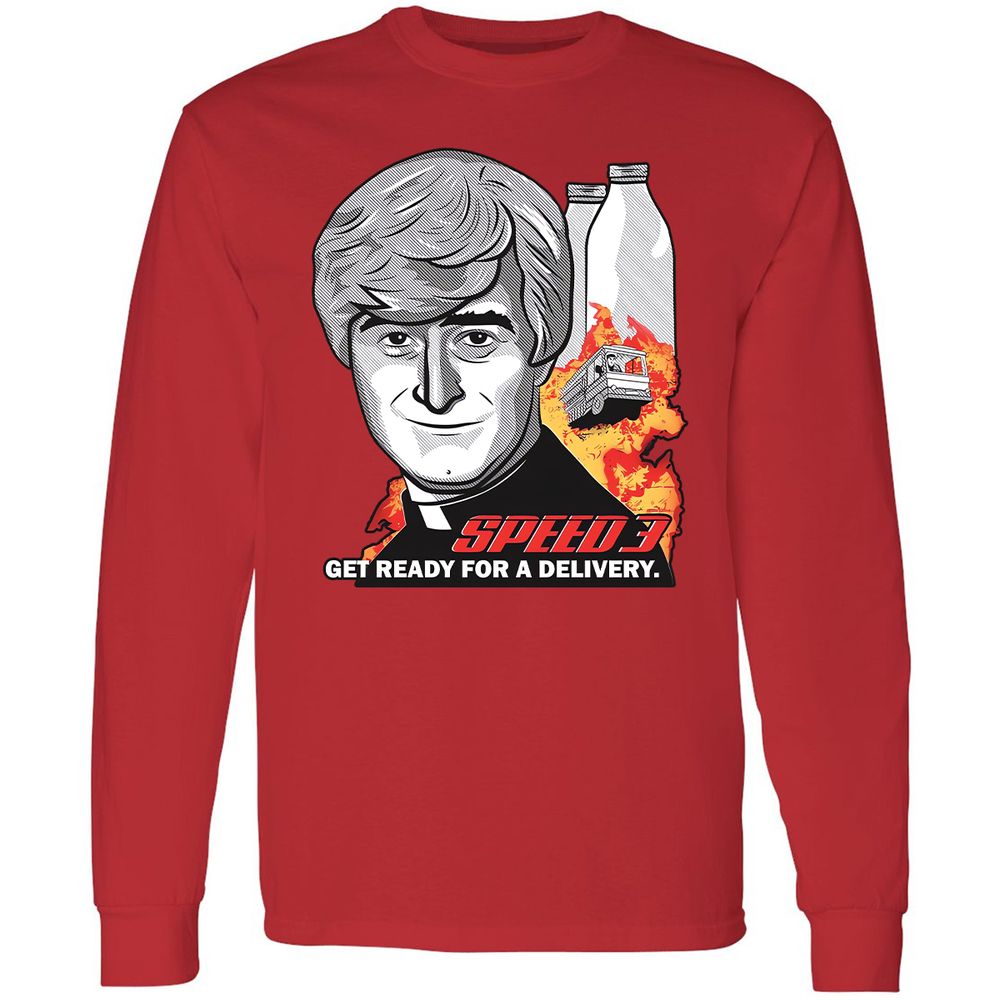 Long Sleeve T-Shirt - 9K2P7F42 - Red - 14
