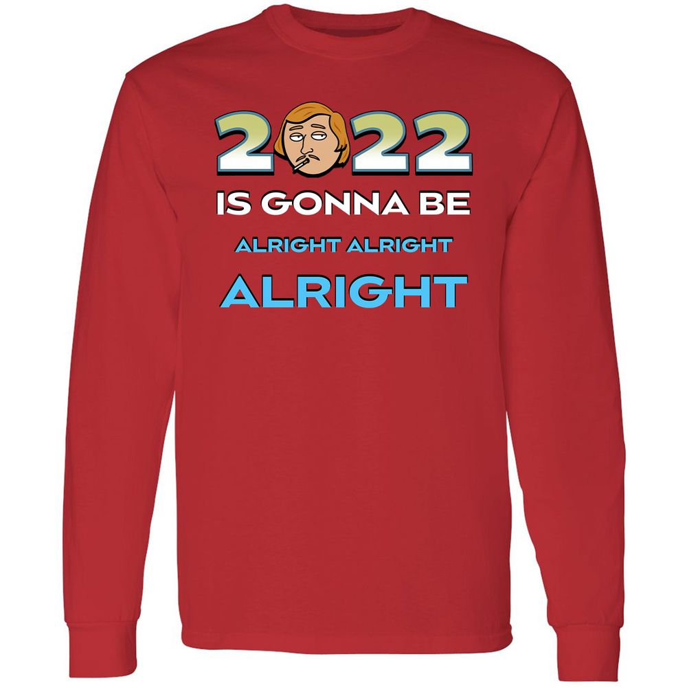 Long Sleeve T-Shirt - 21F9MZ7G - Red - 14