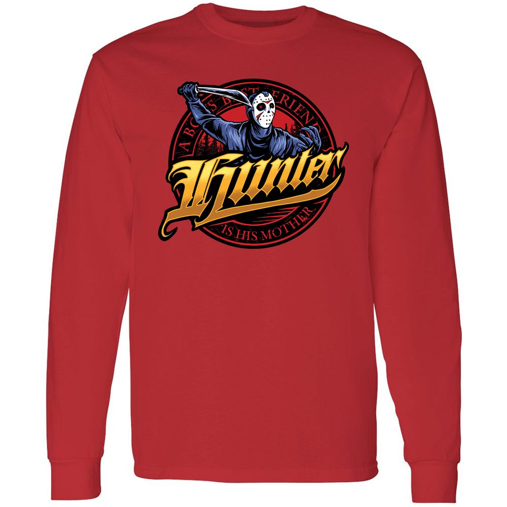 Long Sleeve T-Shirt - MM3VXVEQ - Red - 14