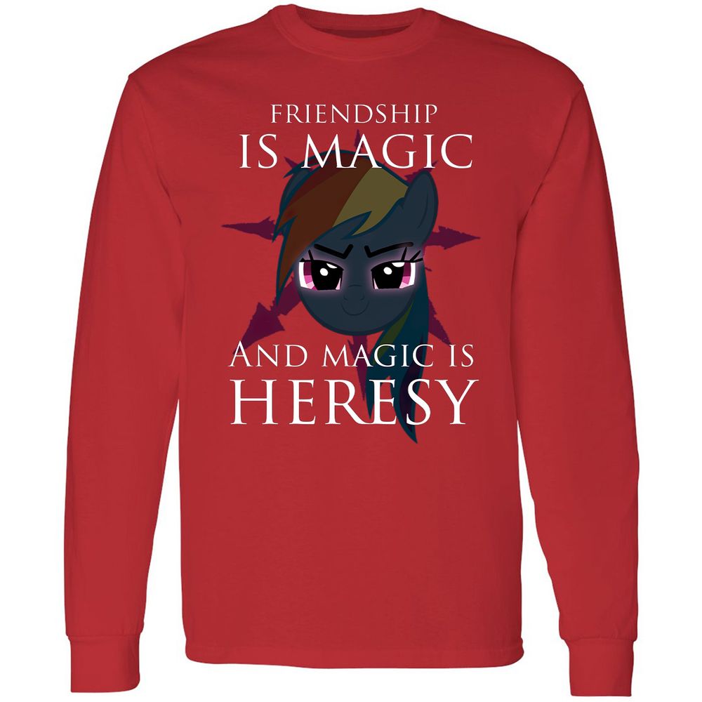 Long Sleeve T-Shirt - YCSVL6LU - Red - 14