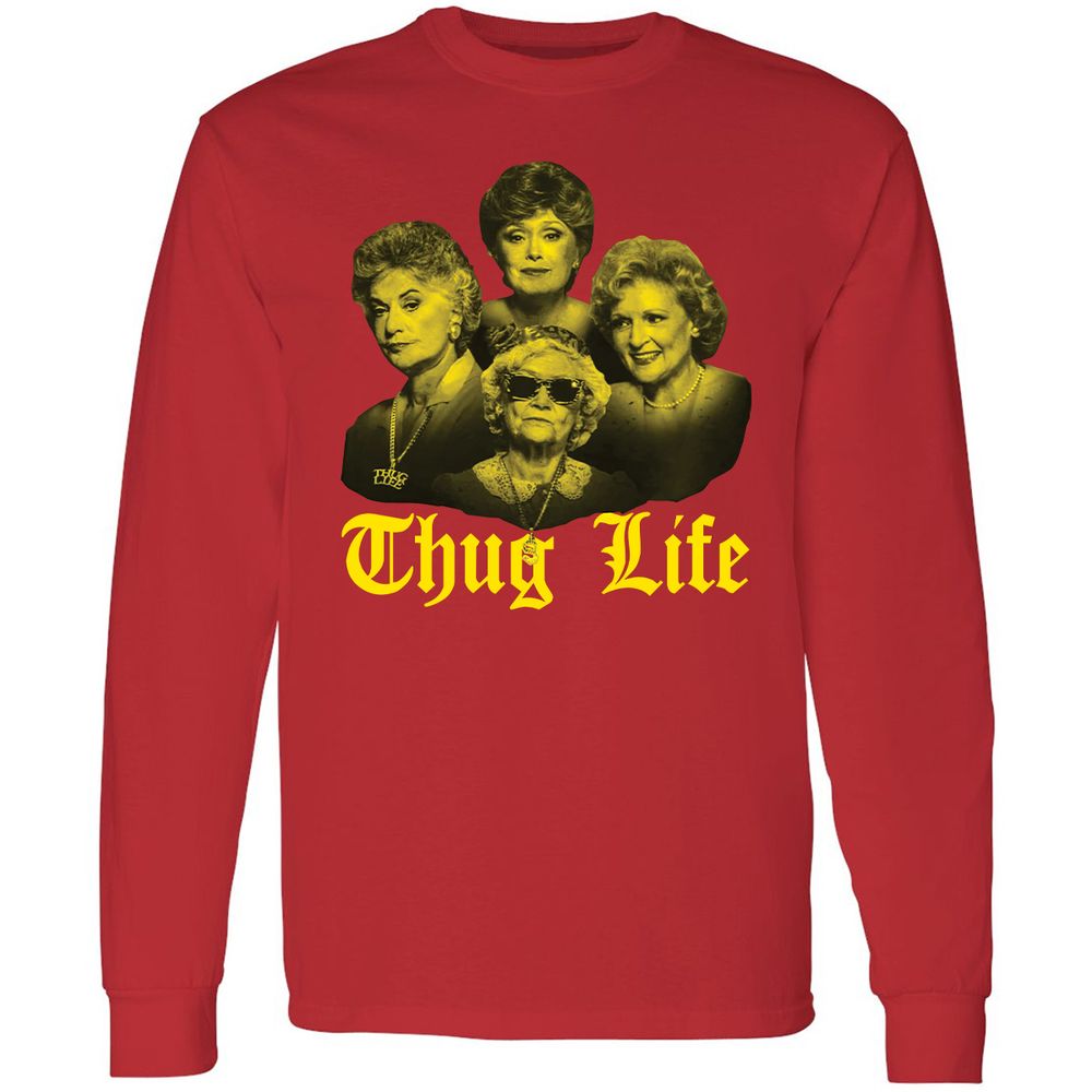 Long Sleeve T-Shirt - 51RQN5FC - Red - 14