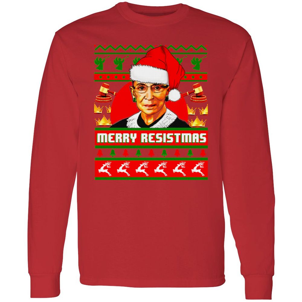 Long Sleeve T-Shirt - TEY4HMKQ - Red - 14