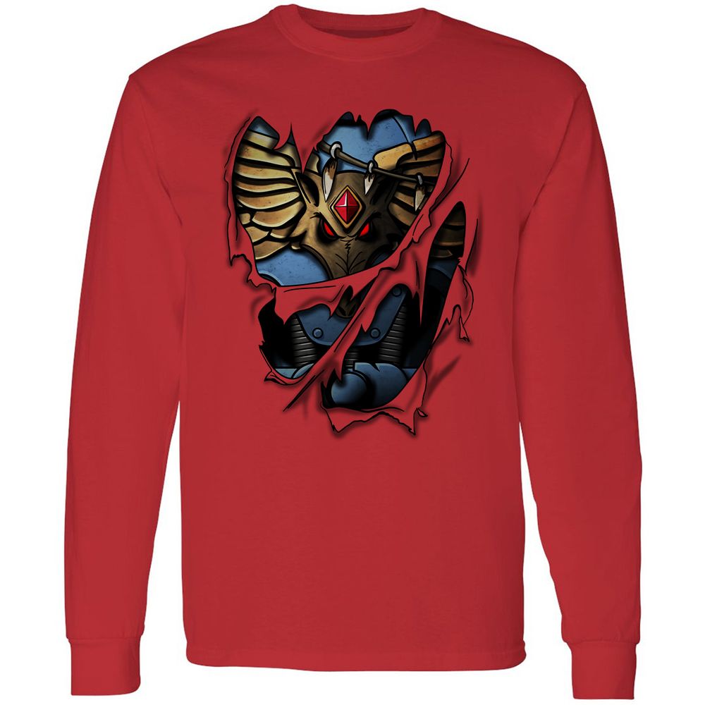 Long Sleeve T-Shirt - 4YD3RMJW - Red - 14