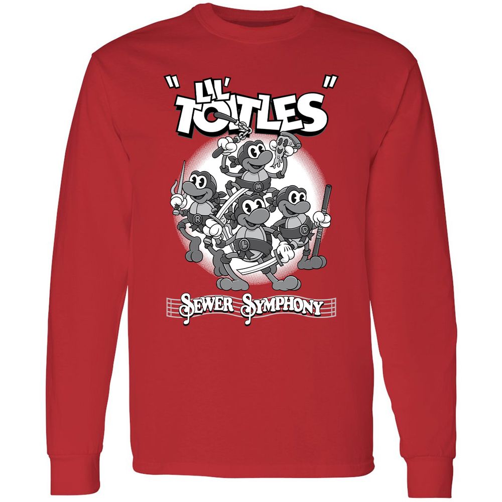 Long Sleeve T-Shirt - 7ZAPM49Y - Red - 14