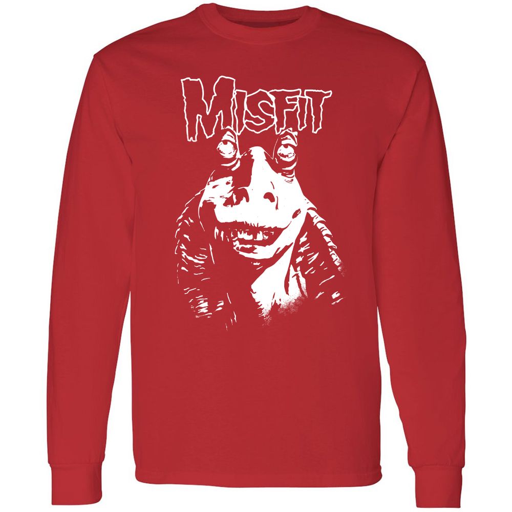 Long Sleeve T-Shirt - BQ892RU5 - Red - 14