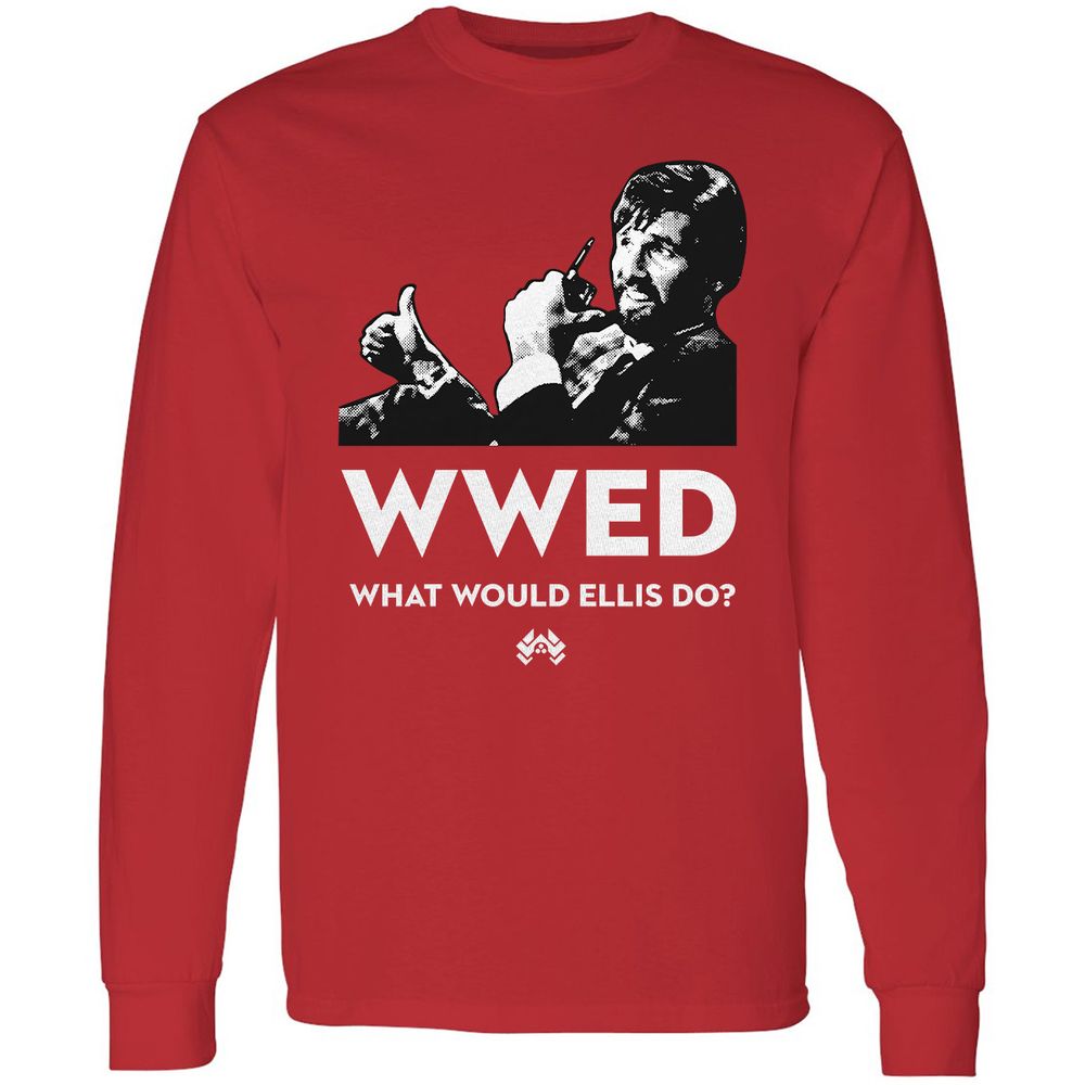 Long Sleeve T-Shirt - 3ULS6J2Z - Red - 14