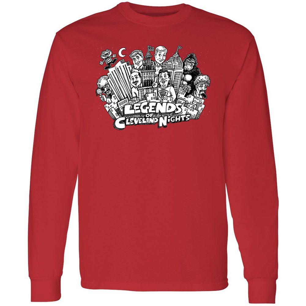 Long Sleeve T-Shirt - GN17HYVP - Red - 14