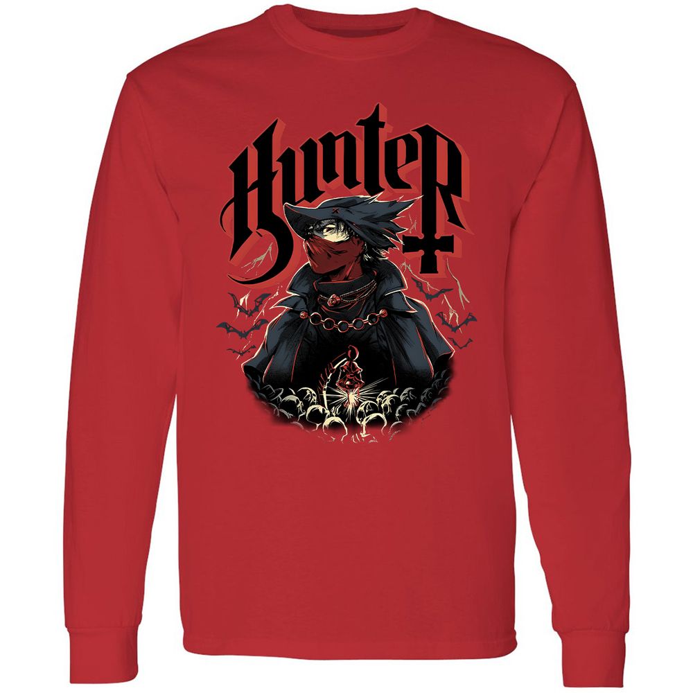 Long Sleeve T-Shirt - KSYBQNE2 - Red - 14