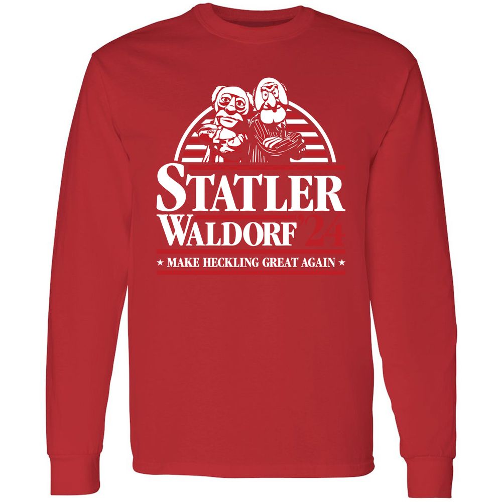 Long Sleeve T-Shirt - LRYQ87UX - Red - 14