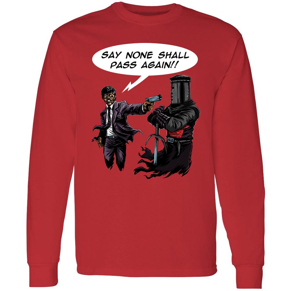 Long Sleeve T-Shirt - H1FD1JRU - Red - 14