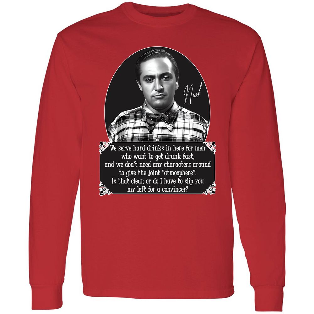 Long Sleeve T-Shirt - LTKMSHEH - Red - 14