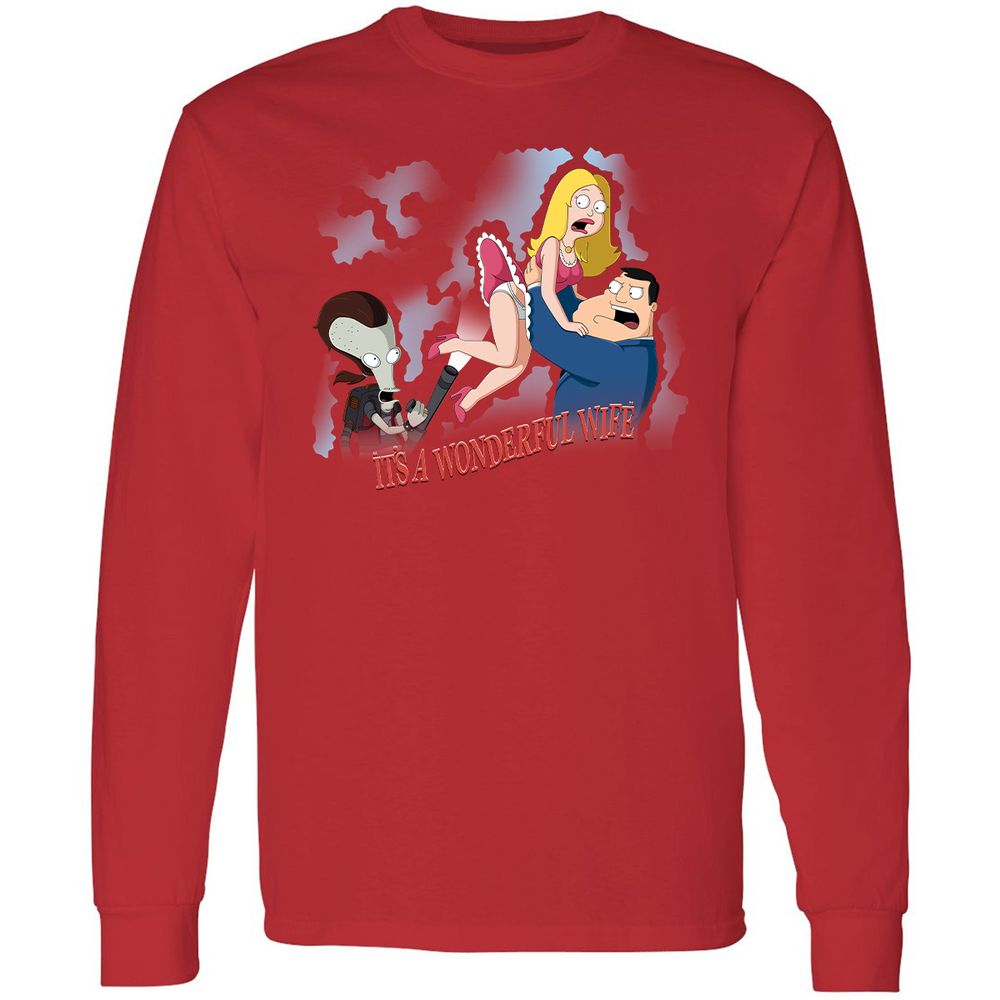 Long Sleeve T-Shirt - ENKUGEPB - Red - 14