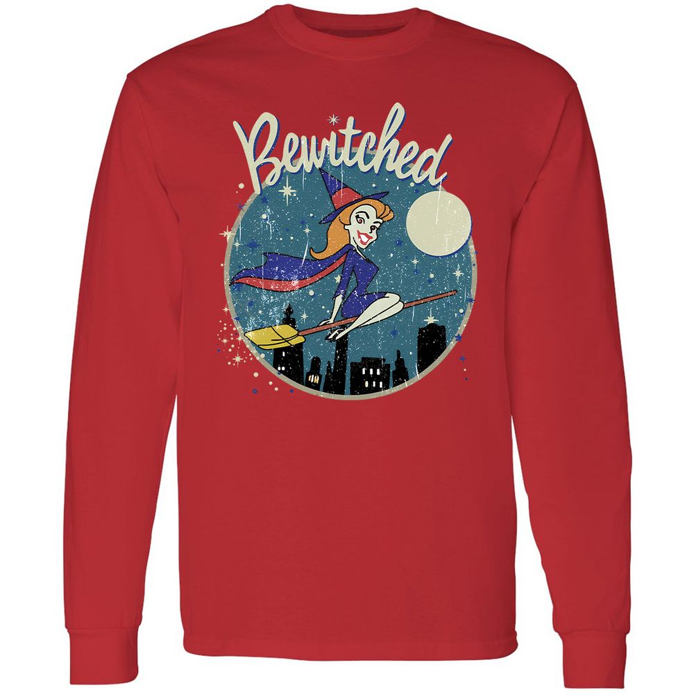 Long Sleeve T-Shirt - A9F4D1M8 - Red - 14