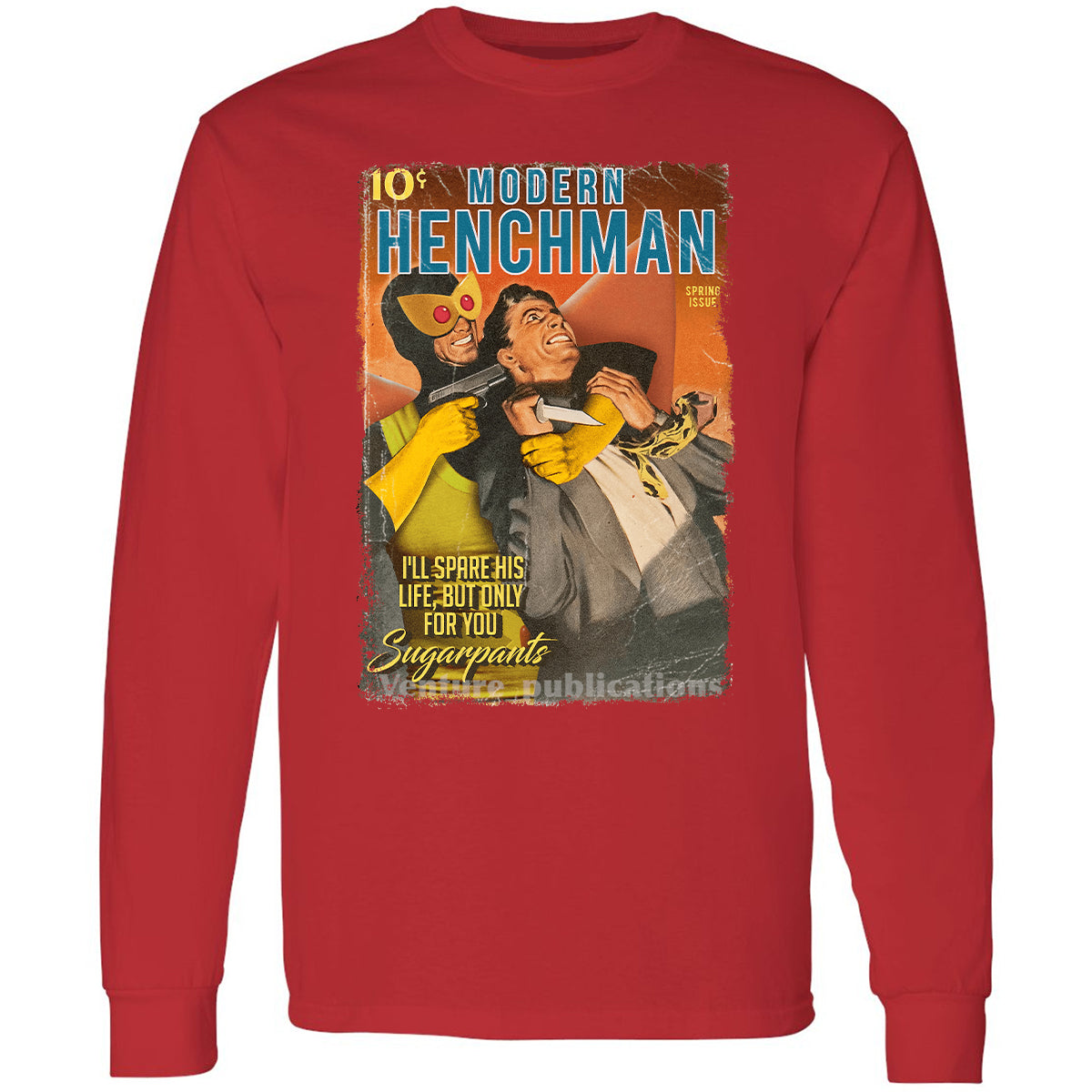 Long Sleeve T-Shirt - P1HT2K2P - Red - 14