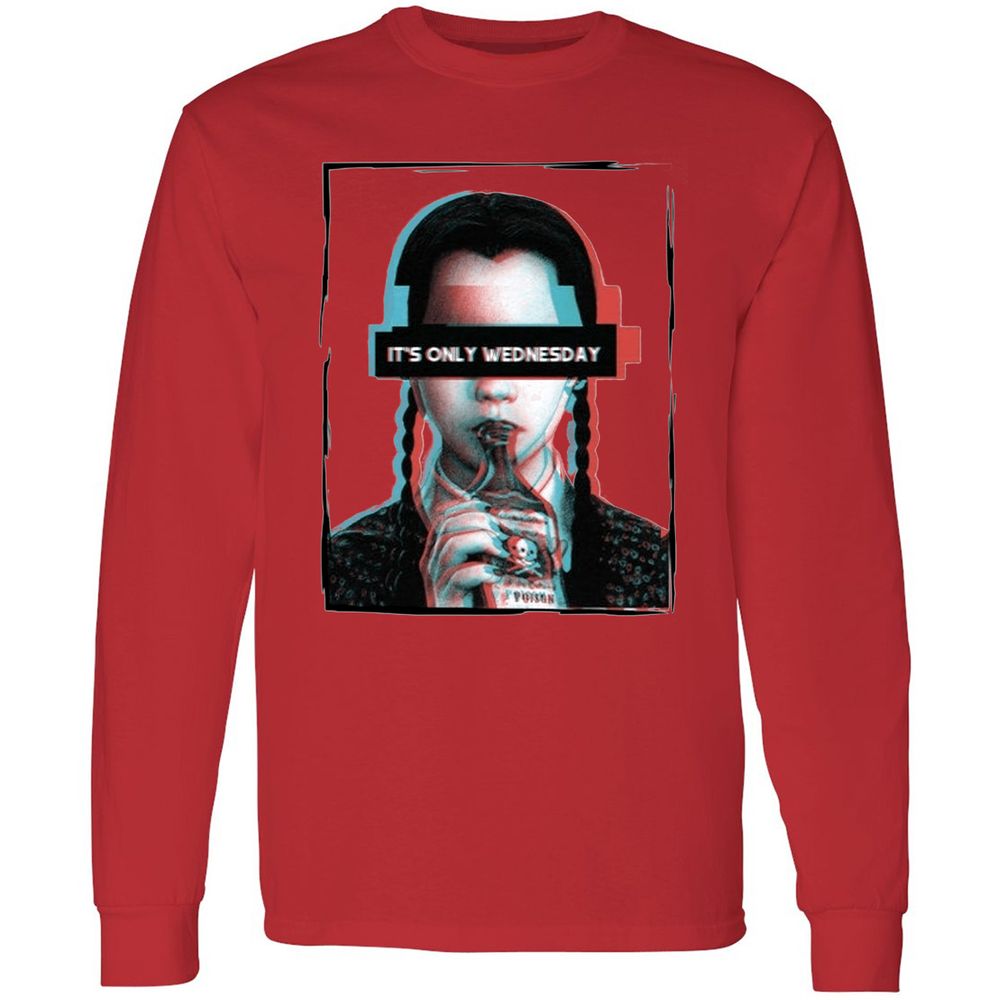 Long Sleeve T-Shirt - 8T8QUJ3Y - Red - 14