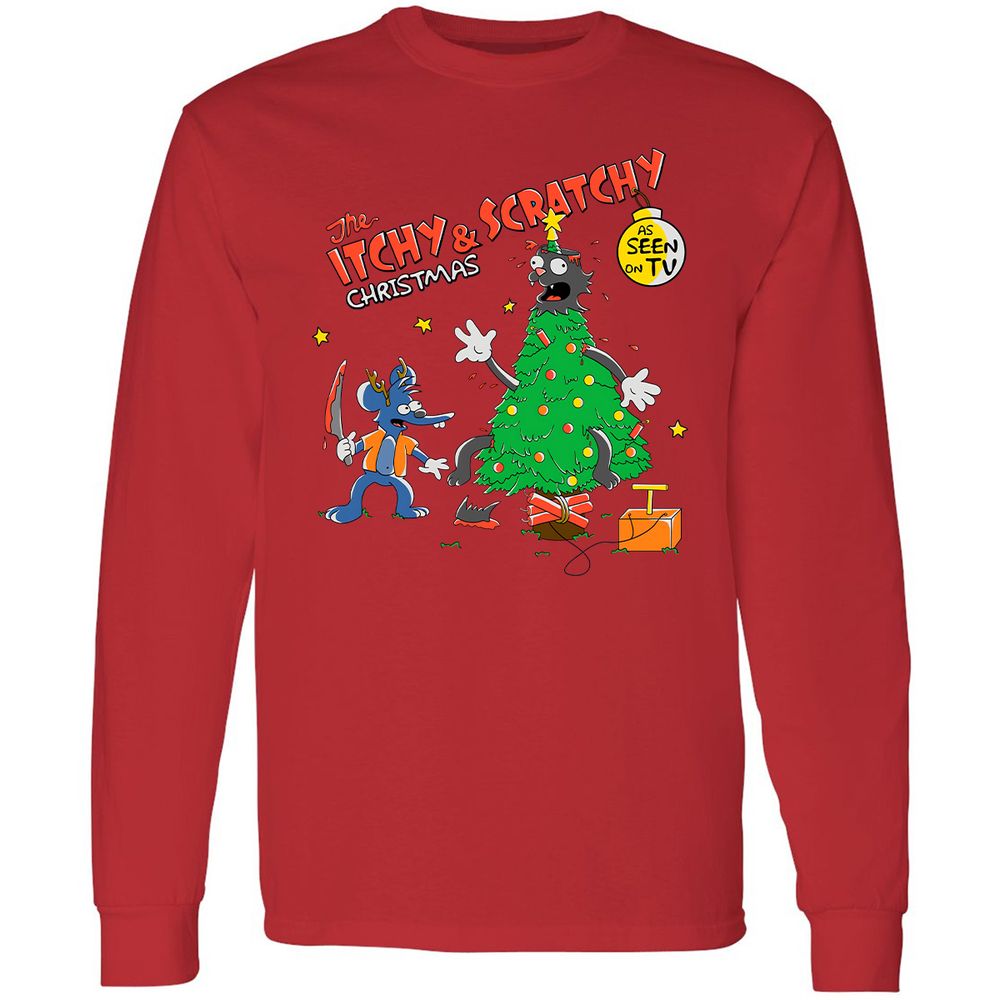 Long Sleeve T-Shirt - JXYD3LGD - Red - 14