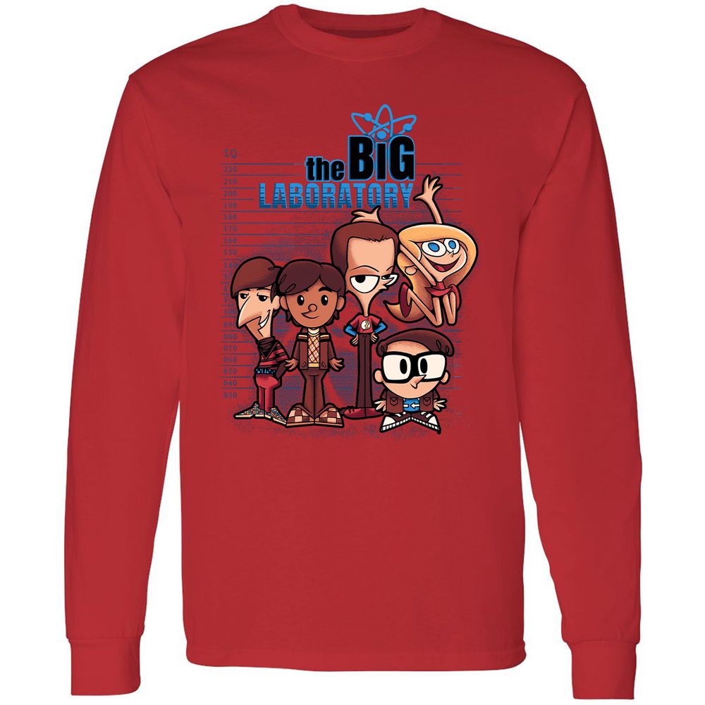 Long Sleeve T-Shirt - 7SWXYJ9L - Red - 14
