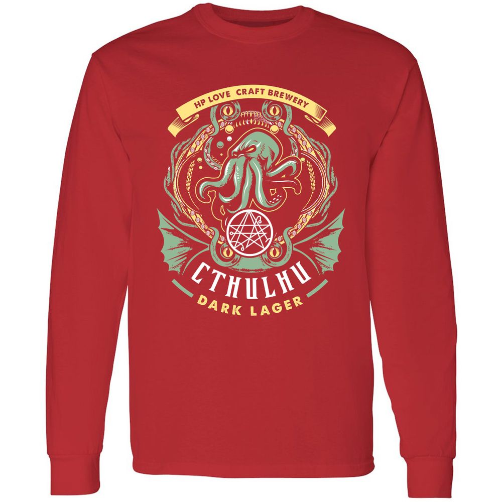 Long Sleeve T-Shirt - A5H4NT66 - Red - 14