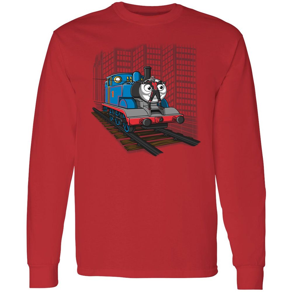 Long Sleeve T-Shirt - 1E9TN624 - Red - 14