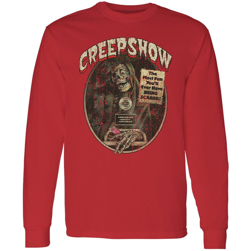 Long Sleeve T-Shirt - Y2YUQX5F - Red - 14