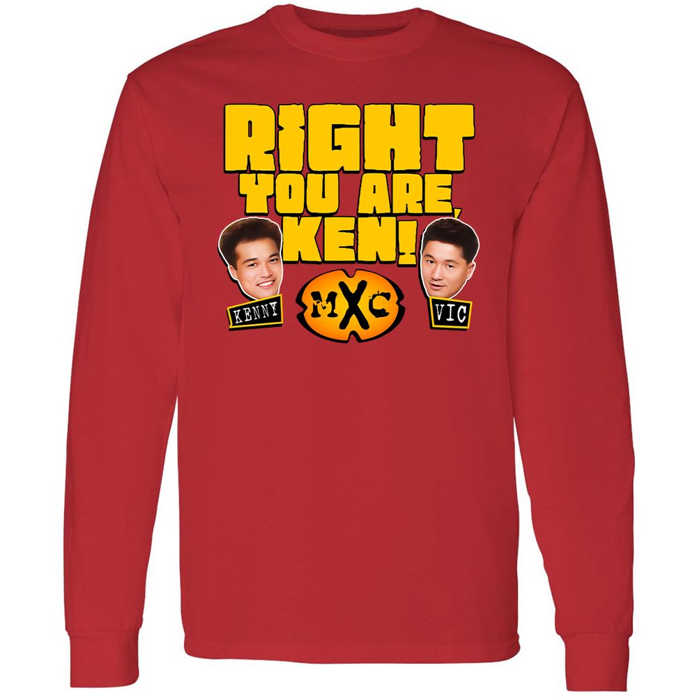 RIGHT YOU ARE, KEN! - Red - 14