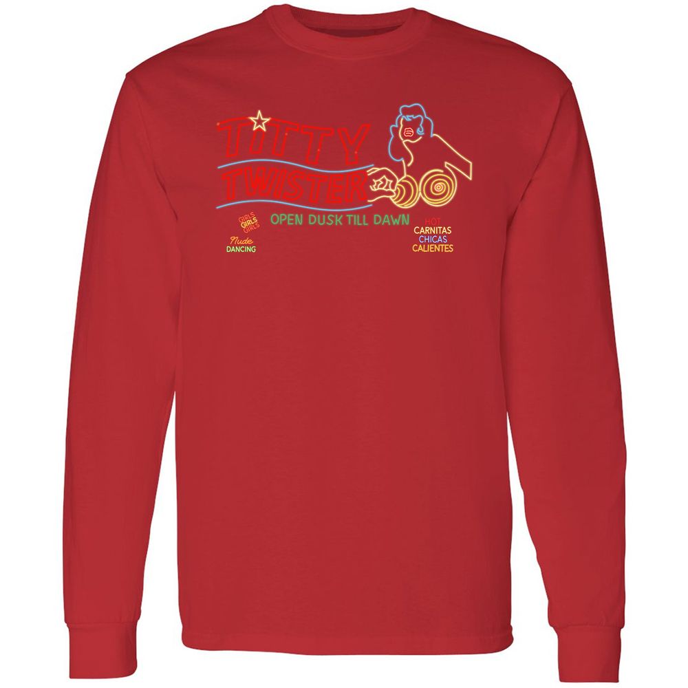 Long Sleeve T-Shirt - GJUTWFY4 - Red - 14