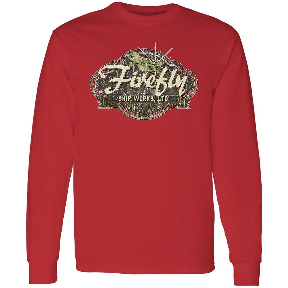 Long Sleeve T-Shirt - VFHEMRF8 - Red - 14