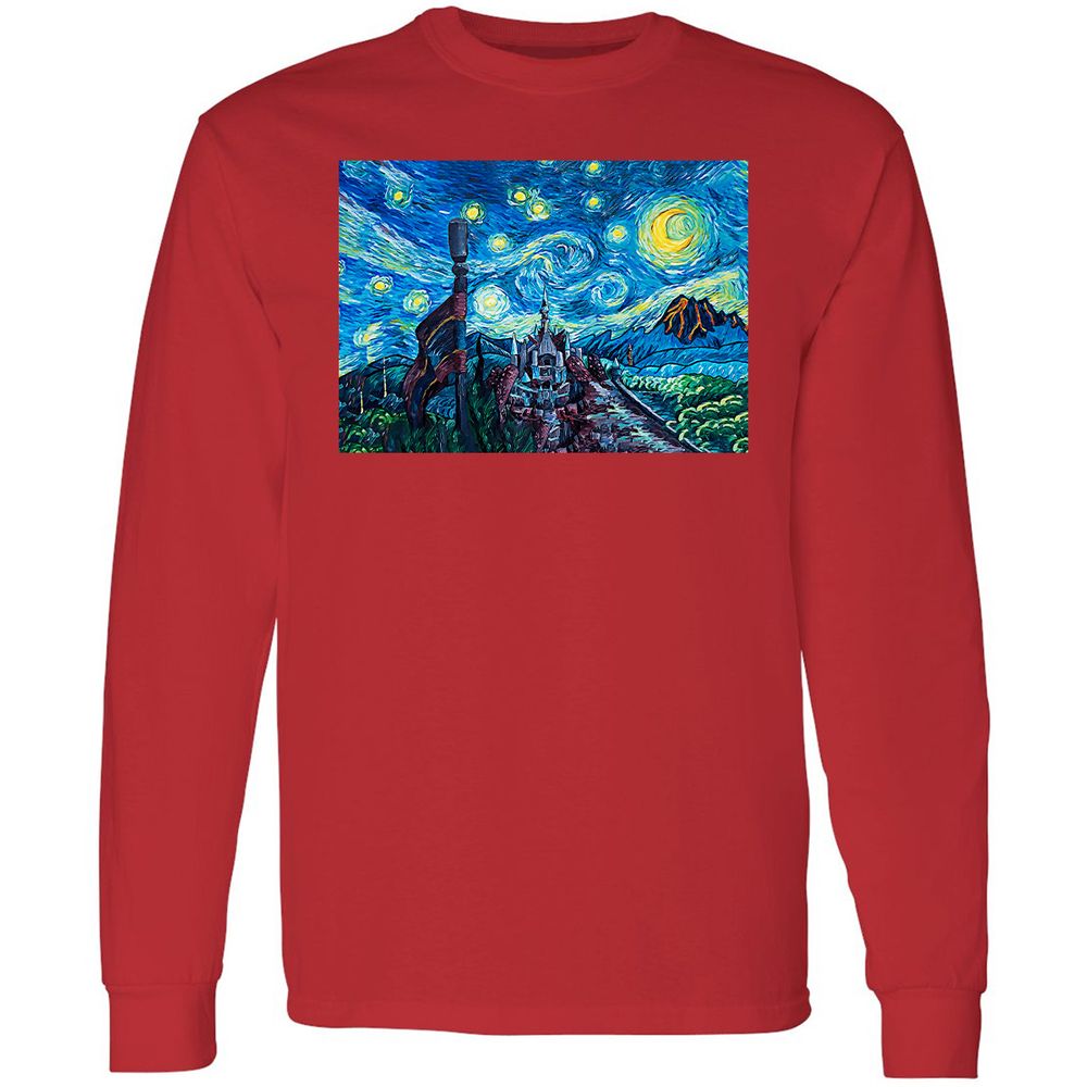 Long Sleeve T-Shirt - JLMWH585 - Red - 14