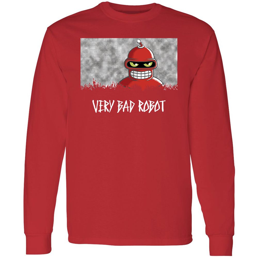 Long Sleeve T-Shirt - 6GKEE2TD - Red - 14