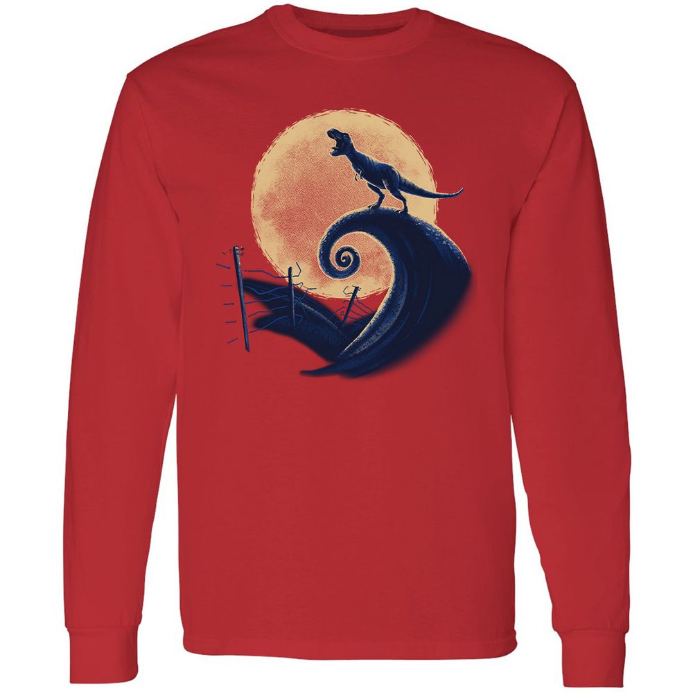 Long Sleeve T-Shirt - SJS18CJZ - Red - 14