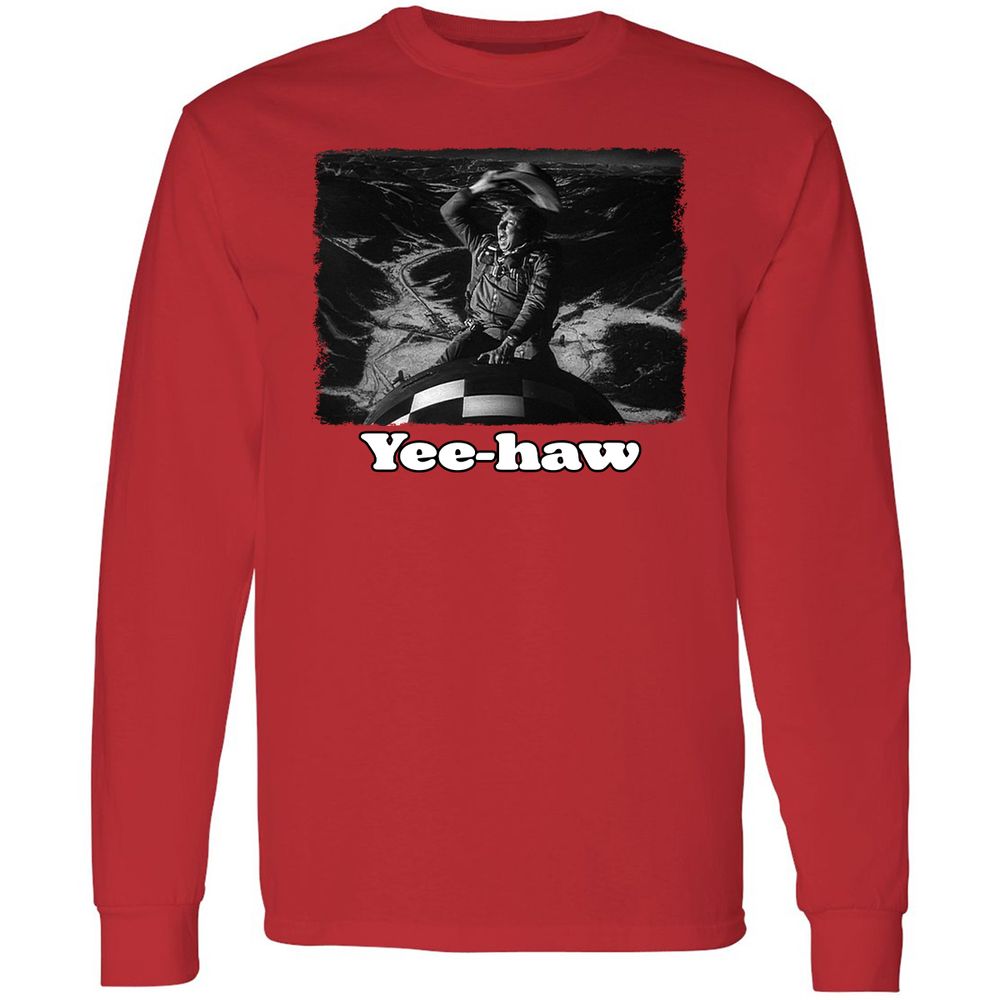 Long Sleeve T-Shirt - JP74G8E7 - Red - 14