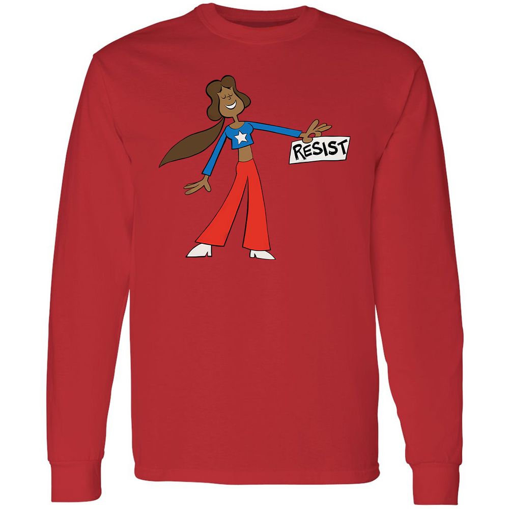 Long Sleeve T-Shirt - 13SBV7MQ - Red - 14