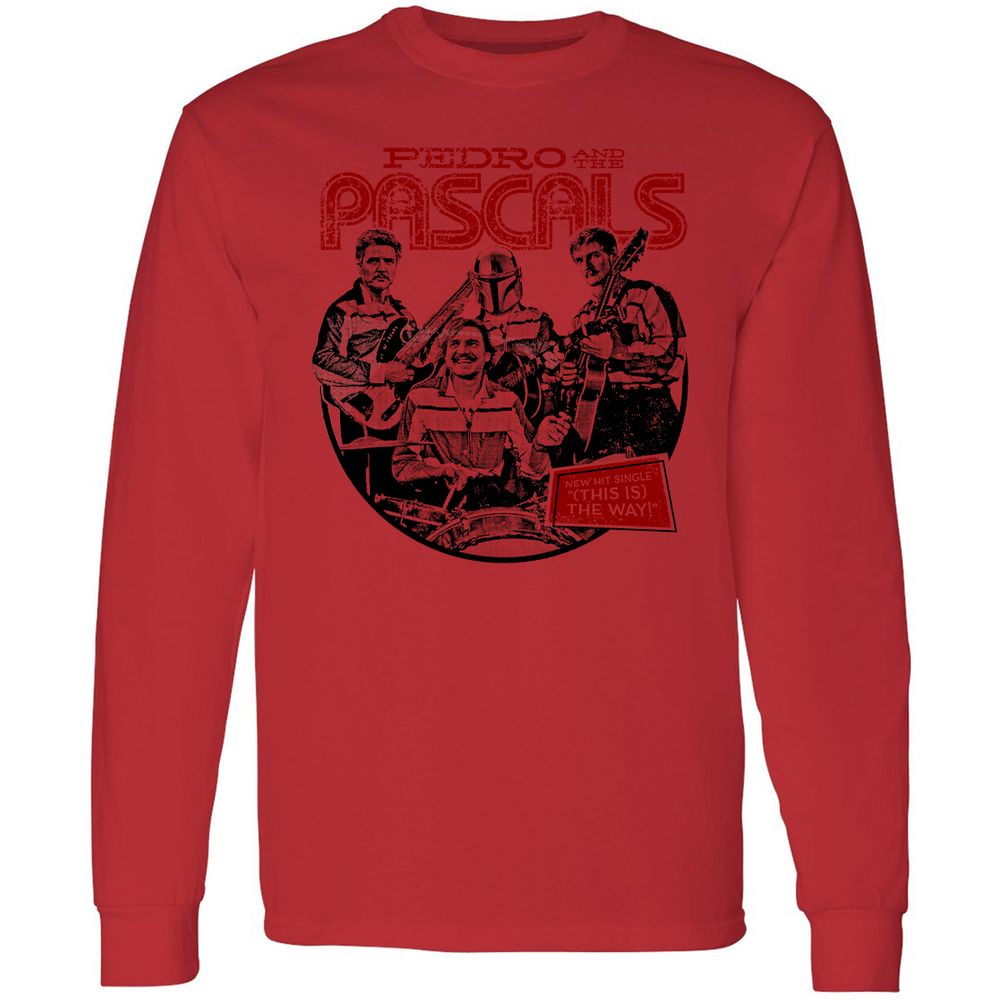Long Sleeve T-Shirt - ZGDR35GH - Red - 14