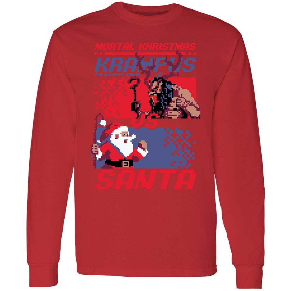Long Sleeve T-Shirt - AG873QWP - Red - 14