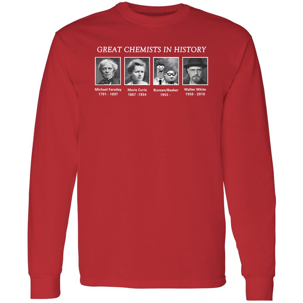 Long Sleeve T-Shirt - S6TE6SUS - Red - 14