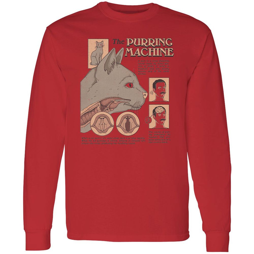 Long Sleeve T-Shirt - M216SM78 - Red - 14