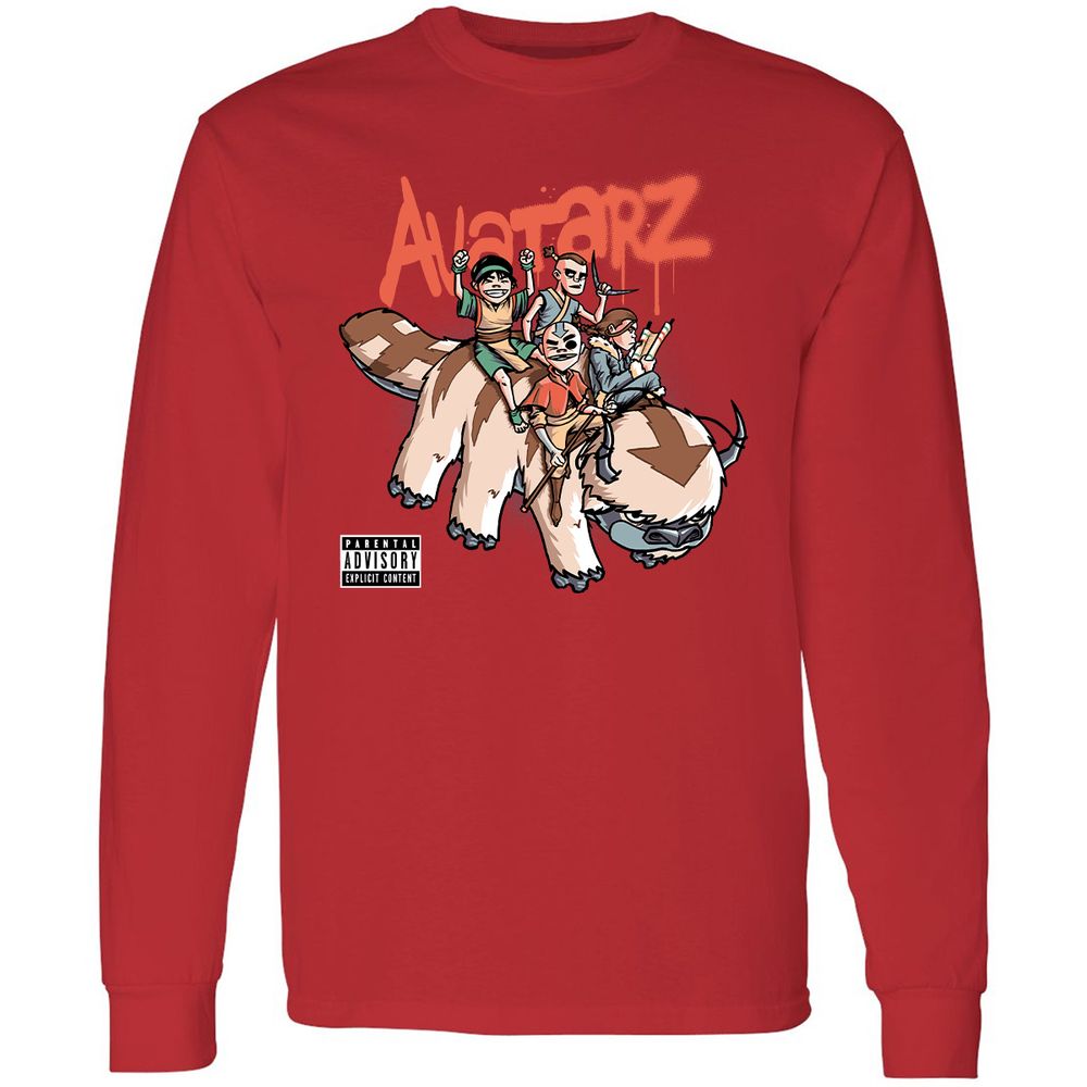 Long Sleeve T-Shirt - EGA98VF4 - Red - 14
