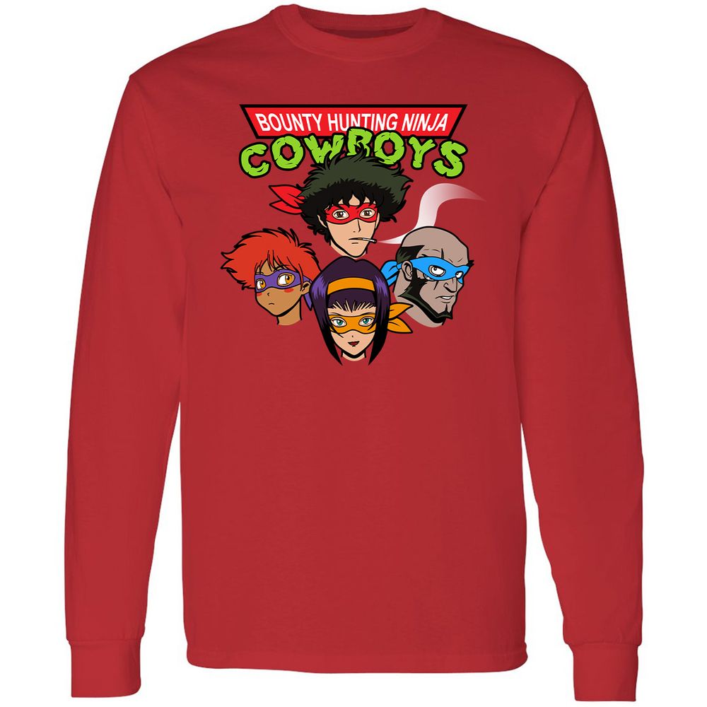 Long Sleeve T-Shirt - 62CAB1N3 - Red - 14