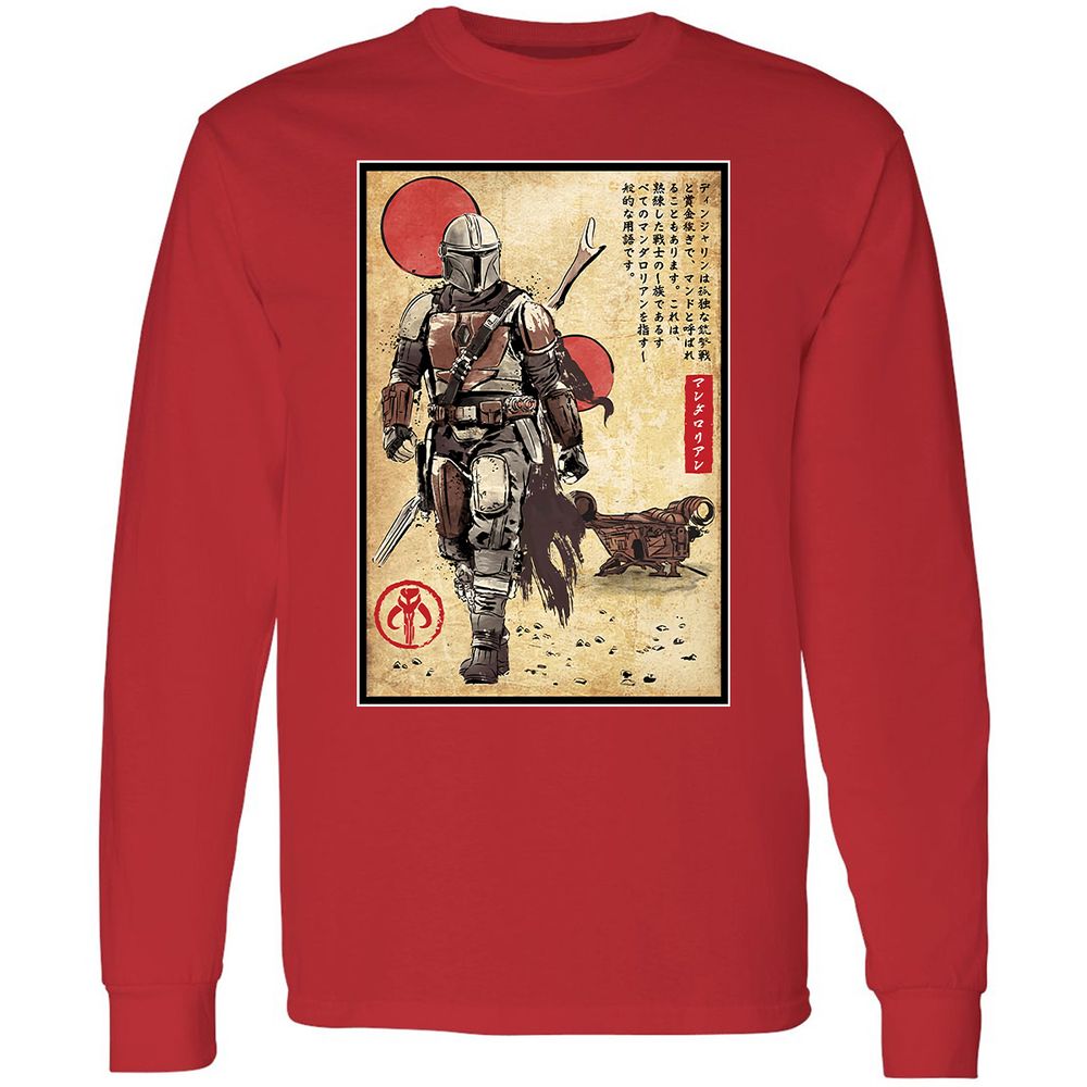 Long Sleeve T-Shirt - NTUADV86 - Red - 14