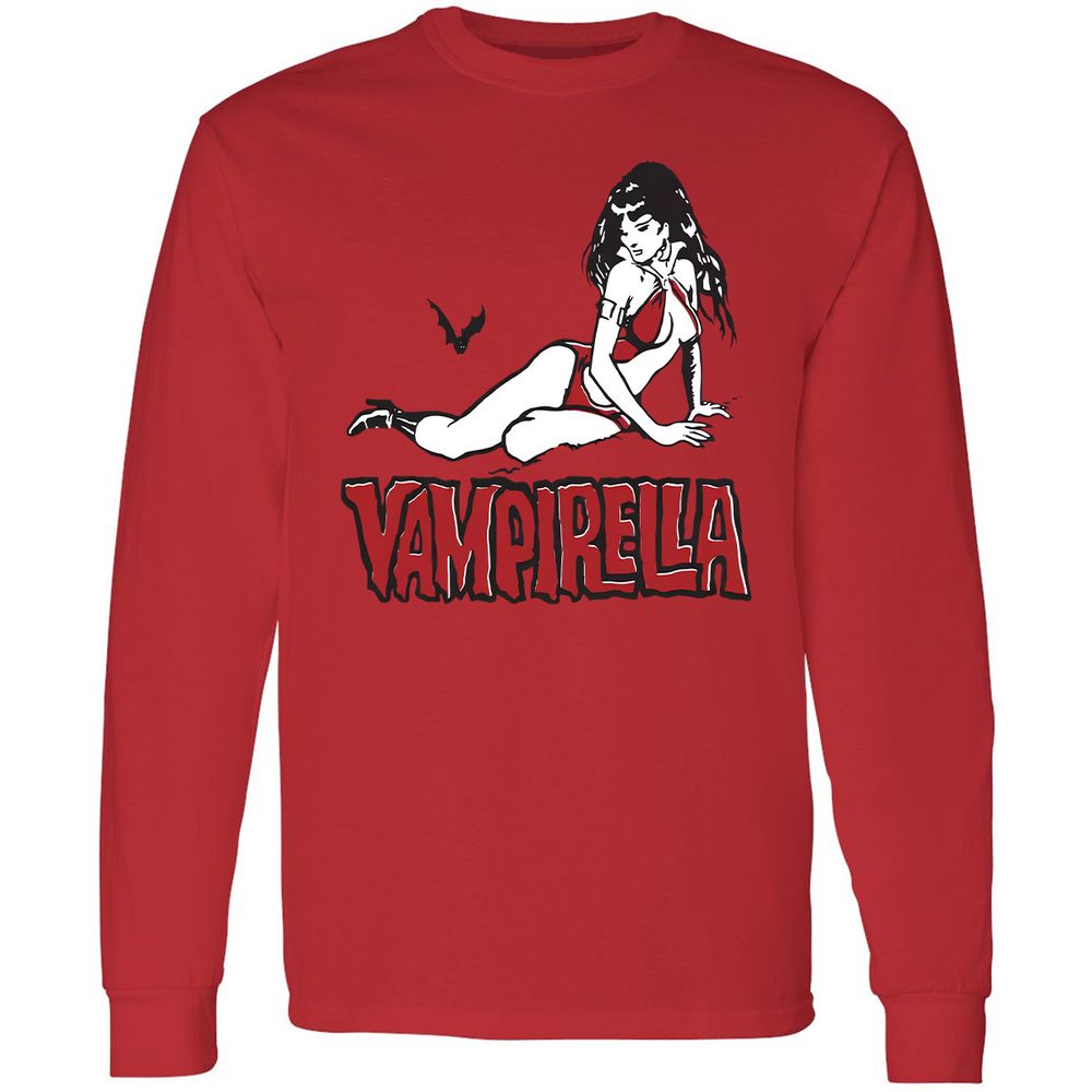 Long Sleeve T-Shirt - Q3WY31CW - Red - 14