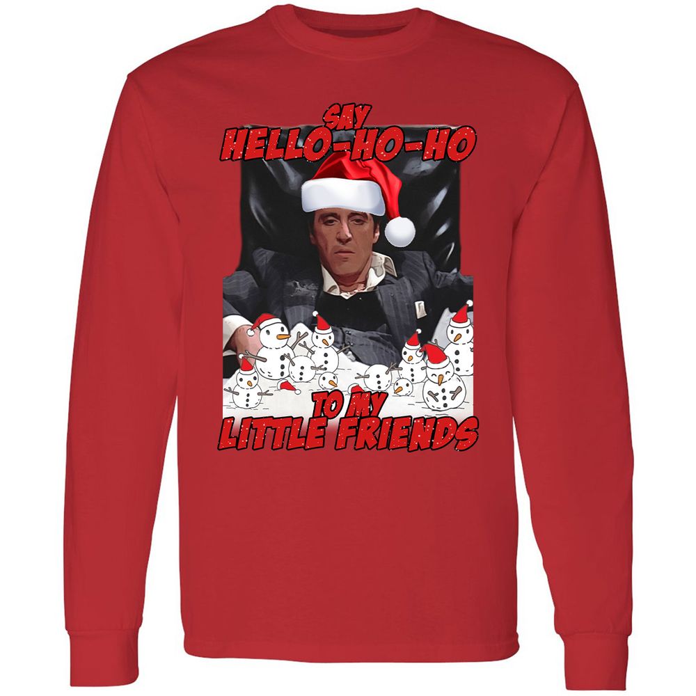 Long Sleeve T-Shirt - 37HTM6BW - Red - 14