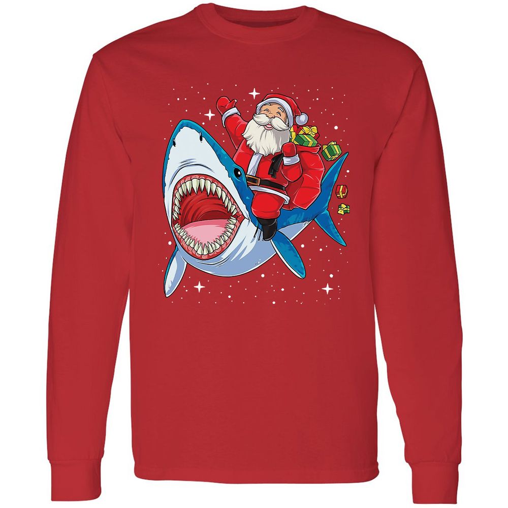 Long Sleeve T-Shirt - UEE8EFFU - Red - 14