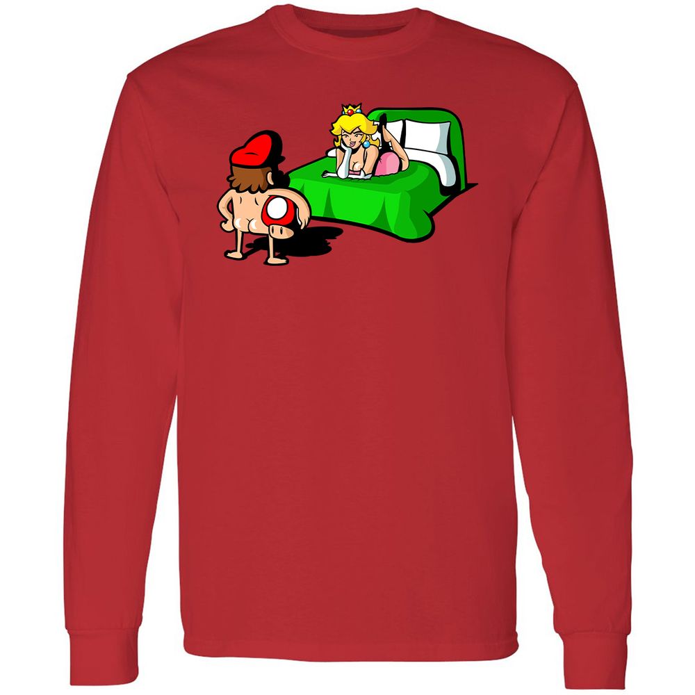 Long Sleeve T-Shirt - NYJ2XBKX - Red - 14