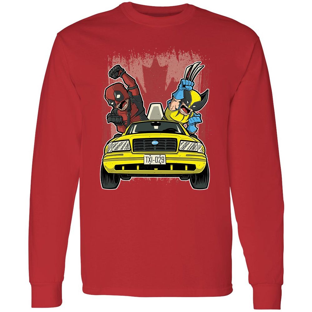 Long Sleeve T-Shirt - 985LFNUC - Red - 14