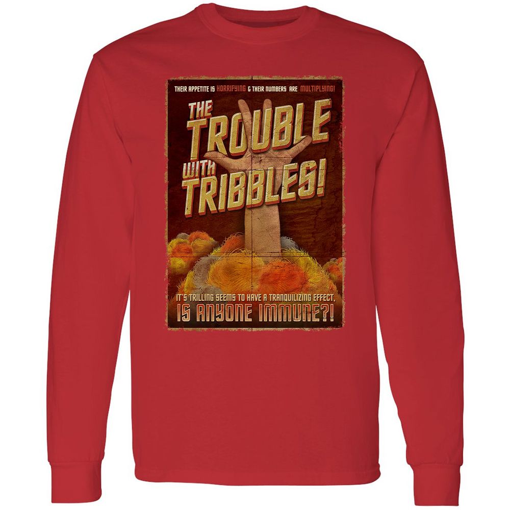 Long Sleeve T-Shirt - 3ZDMFY65 - Red - 14