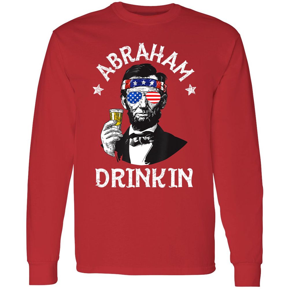 Long Sleeve T-Shirt - EX6DJVJK - Red - 14
