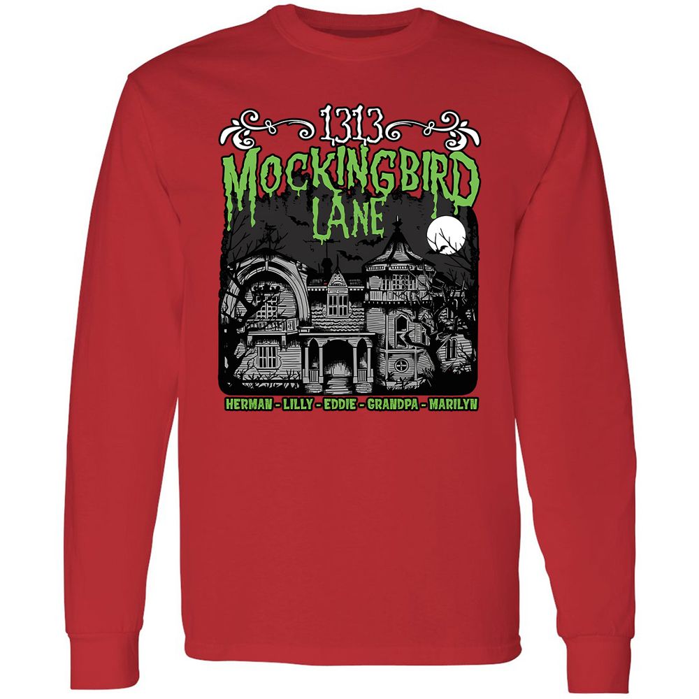 Long Sleeve T-Shirt - 3QE7TD2E - Red - 14