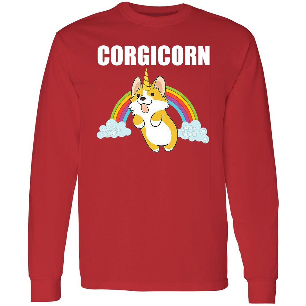 Long Sleeve T-Shirt - U36QR577 - Red - 14